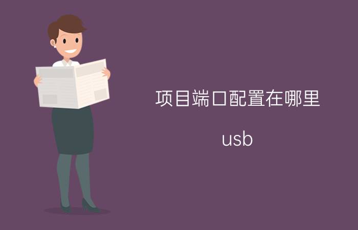 项目端口配置在哪里 usb serial port端口怎么配置？